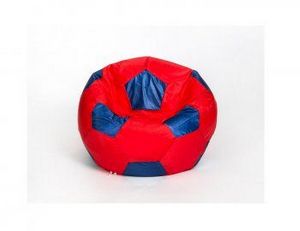 Кресло-мешок Мяч малый красно-синее в Верхней Пышме - verhnyaya-pyshma.ok-mebel.com | фото 1
