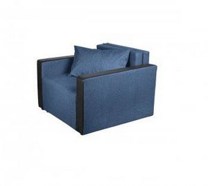 Кресло-кровать Милена с подлокотниками Синий в Верхней Пышме - verhnyaya-pyshma.ok-mebel.com | фото 1