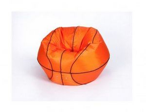 Кресло-мешок Баскетбольный мяч малый оранжево-черное в Верхней Пышме - verhnyaya-pyshma.ok-mebel.com | фото 2