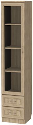 Шкаф для книг с ящиками узкий арт. 220 в Верхней Пышме - verhnyaya-pyshma.ok-mebel.com | фото 4
