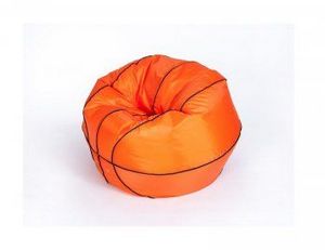 Кресло-мешок Баскетбольный мяч малый оранжево-черное в Верхней Пышме - verhnyaya-pyshma.ok-mebel.com | фото 3