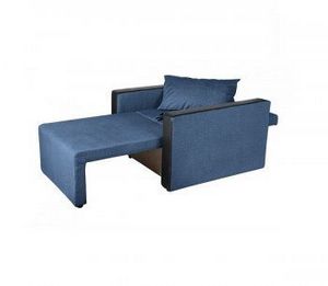 Кресло-кровать Милена с подлокотниками Синий в Верхней Пышме - verhnyaya-pyshma.ok-mebel.com | фото 3