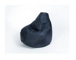 Кресло-мешок Груша большое черное в Верхней Пышме - verhnyaya-pyshma.ok-mebel.com | фото 1