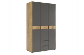 АДАМ К2 Спальный гарнитур (графит) в Верхней Пышме - verhnyaya-pyshma.ok-mebel.com | фото 8