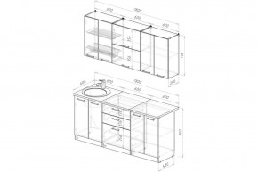 АНТИКА Кухонный гарнитур Макси 2 (1800 мм) в Верхней Пышме - verhnyaya-pyshma.ok-mebel.com | фото 2