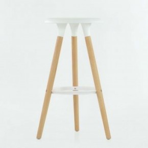 Барный стул Barneo N-19 Modern интерьерный белый в Верхней Пышме - verhnyaya-pyshma.ok-mebel.com | фото 4