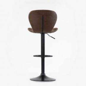 Барный стул Barneo N-86 Time / Black / VPU Brown Vintage коричневый винтаж PK970-18 в Верхней Пышме - verhnyaya-pyshma.ok-mebel.com | фото 2