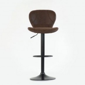 Барный стул Barneo N-86 Time / Black / VPU Brown Vintage коричневый винтаж PK970-18 в Верхней Пышме - verhnyaya-pyshma.ok-mebel.com | фото 3