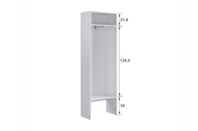 БАСКО Прихожая К8 (графит) в Верхней Пышме - verhnyaya-pyshma.ok-mebel.com | фото 4