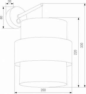 Бра TK Lighting Calisto 5400 Calisto в Верхней Пышме - verhnyaya-pyshma.ok-mebel.com | фото 3