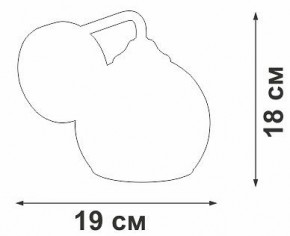 Бра Vitaluce V3096 V3096-9/1A в Верхней Пышме - verhnyaya-pyshma.ok-mebel.com | фото 6