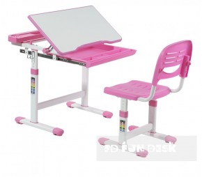 Комплект парта + стул трансформеры Cantare Pink в Верхней Пышме - verhnyaya-pyshma.ok-mebel.com | фото 1