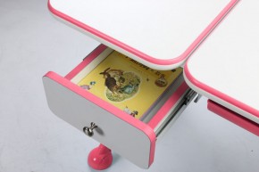 Парта-трансофрмер Amare Pink с выдвижным ящиком в Верхней Пышме - verhnyaya-pyshma.ok-mebel.com | фото 5