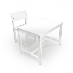 Детский растущий комплект стол и стул Я САМ "Лофт" (Белый, Белый) в Верхней Пышме - verhnyaya-pyshma.ok-mebel.com | фото