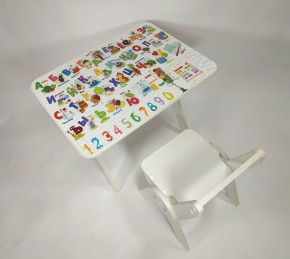 Детский растущий стол-парта и стул Я САМ "Умка" (Алфавит) в Верхней Пышме - verhnyaya-pyshma.ok-mebel.com | фото 4