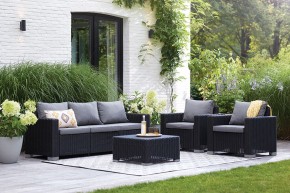 Диван Калифорния 3-х местный (California 3 Sofa), графит в Верхней Пышме - verhnyaya-pyshma.ok-mebel.com | фото 3