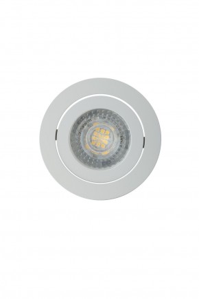 DK2017-WH Встраиваемый светильник, IP 20, 50 Вт, GU10, белый, алюминий в Верхней Пышме - verhnyaya-pyshma.ok-mebel.com | фото