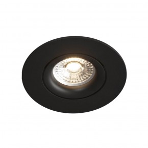 DK2037-BK Встраиваемый светильник , IP 20, 50 Вт, GU10, черный, алюминий в Верхней Пышме - verhnyaya-pyshma.ok-mebel.com | фото 1