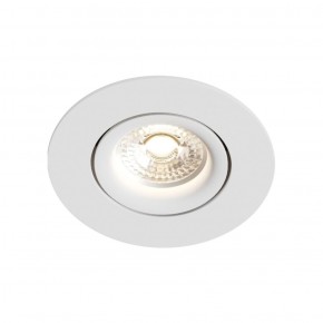 DK2037-WH Встраиваемый светильник , IP 20, 50 Вт, GU10, белый, алюминий в Верхней Пышме - verhnyaya-pyshma.ok-mebel.com | фото 1