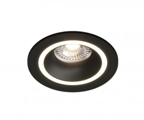 DK2060-BK Встраиваемый светильник IP 20, до 15 Вт, GU10, LED, черный, алюминий в Верхней Пышме - verhnyaya-pyshma.ok-mebel.com | фото 1