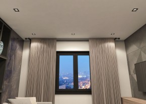 DK2061-BK Встраиваемый светильник IP 20, до 15 Вт, GU10, LED, черный, алюминий в Верхней Пышме - verhnyaya-pyshma.ok-mebel.com | фото 3