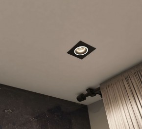 DK2061-BK Встраиваемый светильник IP 20, до 15 Вт, GU10, LED, черный, алюминий в Верхней Пышме - verhnyaya-pyshma.ok-mebel.com | фото 4