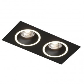 DK2062-BK Встраиваемый светильник, IP 20, до 15 Вт, GU10, LED, черный, алюминий в Верхней Пышме - verhnyaya-pyshma.ok-mebel.com | фото