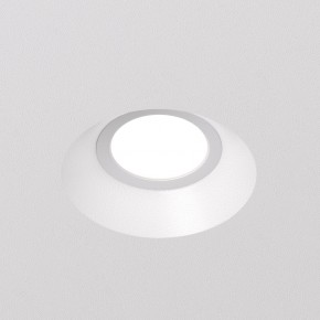 DK2081-WH Встраиваемый точечный светильник для натяжных ПВХ потолков INVIZ, IP 20, до 9 Вт, GU10, LED, белый, ABS-пластик в Верхней Пышме - verhnyaya-pyshma.ok-mebel.com | фото