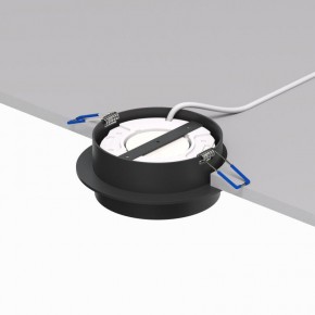 DK2090-BK Встраиваемый светильник FLAT, IP 20, до 15 Вт, GX53, LED, черный, алюминий в Верхней Пышме - verhnyaya-pyshma.ok-mebel.com | фото 4