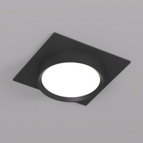 DK2091-BK Встраиваемый светильник FLAT, IP 20, до 15 Вт, GX53, LED, черный, алюминий в Верхней Пышме - verhnyaya-pyshma.ok-mebel.com | фото