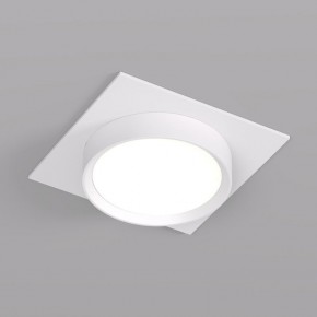 DK2091-WH Встраиваемый светильник FLAT, IP 20, до 15 Вт, GX53, LED, белый, алюминий в Верхней Пышме - verhnyaya-pyshma.ok-mebel.com | фото