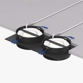 DK2092-BK Встраиваемый светильник FLAT, IP 20, до 15 Вт, GX53, LED, черный, алюминий в Верхней Пышме - verhnyaya-pyshma.ok-mebel.com | фото 2