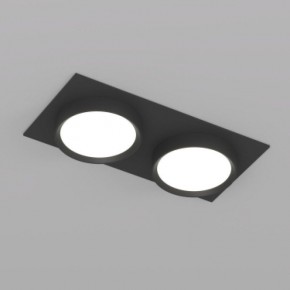 DK2092-BK Встраиваемый светильник FLAT, IP 20, до 15 Вт, GX53, LED, черный, алюминий в Верхней Пышме - verhnyaya-pyshma.ok-mebel.com | фото 4