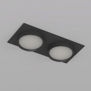 DK2092-BK Встраиваемый светильник FLAT, IP 20, до 15 Вт, GX53, LED, черный, алюминий в Верхней Пышме - verhnyaya-pyshma.ok-mebel.com | фото 5