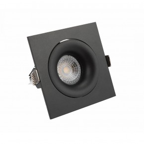 DK2121-BK Встраиваемый светильник, IP 20, 50 Вт, GU10, черный, алюминий в Верхней Пышме - verhnyaya-pyshma.ok-mebel.com | фото