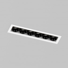 DK2514-WB Встраиваемый светильник SPACE со светодиодом L126mm 220V 10W 38° 4000К IP20 белый/черный алюминий в Верхней Пышме - verhnyaya-pyshma.ok-mebel.com | фото 2