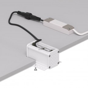 DK2530-WB Встраиваемый светильник SPACE со светодиодом под шпатлевку L69mm 220V 6W 38° 4000К IP20 белый/черный алюминий в Верхней Пышме - verhnyaya-pyshma.ok-mebel.com | фото 5