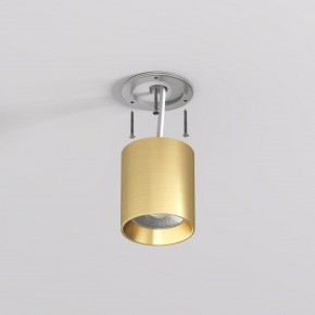 DK2610-SB Накладной светильник SHINE TUBE со светодиодом, D70*H80, IP20, 3000К, 10W, RA?90, сатинированная латунь, алюминий в Верхней Пышме - verhnyaya-pyshma.ok-mebel.com | фото 3