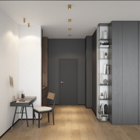 DK2615-SB Накладной светильник SHINE TUBE со светодиодом, D45*H115, IP20, 3000К, 7W, RA?90, сатинированная латунь, алюминий в Верхней Пышме - verhnyaya-pyshma.ok-mebel.com | фото 4