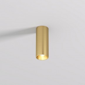 DK2615-SB Накладной светильник SHINE TUBE со светодиодом, D45*H115, IP20, 3000К, 7W, RA?90, сатинированная латунь, алюминий в Верхней Пышме - verhnyaya-pyshma.ok-mebel.com | фото