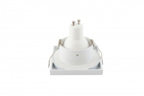 DK3014-WH Встраиваемый светильник влагозащ., IP 44, 50 Вт, GU10, белый, алюминий в Верхней Пышме - verhnyaya-pyshma.ok-mebel.com | фото 5