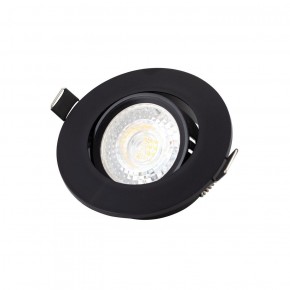 DK3020-BK Встраиваемый светильник, IP 20, 10 Вт, GU5.3, LED, черный, пластик в Верхней Пышме - verhnyaya-pyshma.ok-mebel.com | фото