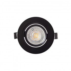 DK3020-BK Встраиваемый светильник, IP 20, 10 Вт, GU5.3, LED, черный, пластик в Верхней Пышме - verhnyaya-pyshma.ok-mebel.com | фото 3