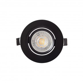 DK3020-BK Встраиваемый светильник, IP 20, 10 Вт, GU5.3, LED, черный, пластик в Верхней Пышме - verhnyaya-pyshma.ok-mebel.com | фото