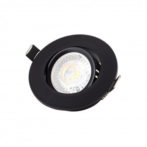 DK3020-BK Встраиваемый светильник, IP 20, 10 Вт, GU5.3, LED, черный, пластик в Верхней Пышме - verhnyaya-pyshma.ok-mebel.com | фото 2