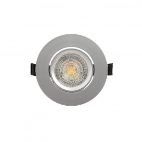 DK3020-CM Встраиваемый светильник, IP 20, 10 Вт, GU5.3, LED, серый, пластик в Верхней Пышме - verhnyaya-pyshma.ok-mebel.com | фото
