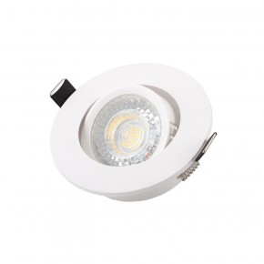 DK3020-WH Встраиваемый светильник, IP 20, 10 Вт, GU5.3, LED, белый, пластик в Верхней Пышме - verhnyaya-pyshma.ok-mebel.com | фото 3