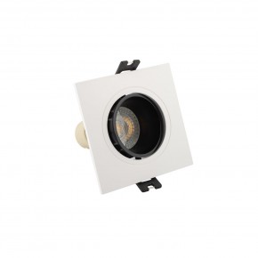 DK3021-WB Встраиваемый светильник, IP 20, 10 Вт, GU5.3, LED, белый/черный, пластик в Верхней Пышме - verhnyaya-pyshma.ok-mebel.com | фото 2
