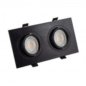DK3022-BK Встраиваемый светильник, IP 20, 10 Вт, GU5.3, LED, черный, пластик в Верхней Пышме - verhnyaya-pyshma.ok-mebel.com | фото