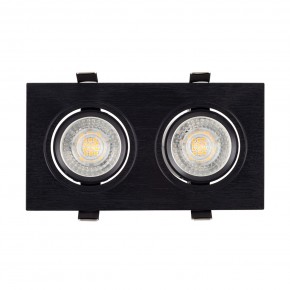 DK3022-BK Встраиваемый светильник, IP 20, 10 Вт, GU5.3, LED, черный, пластик в Верхней Пышме - verhnyaya-pyshma.ok-mebel.com | фото 2